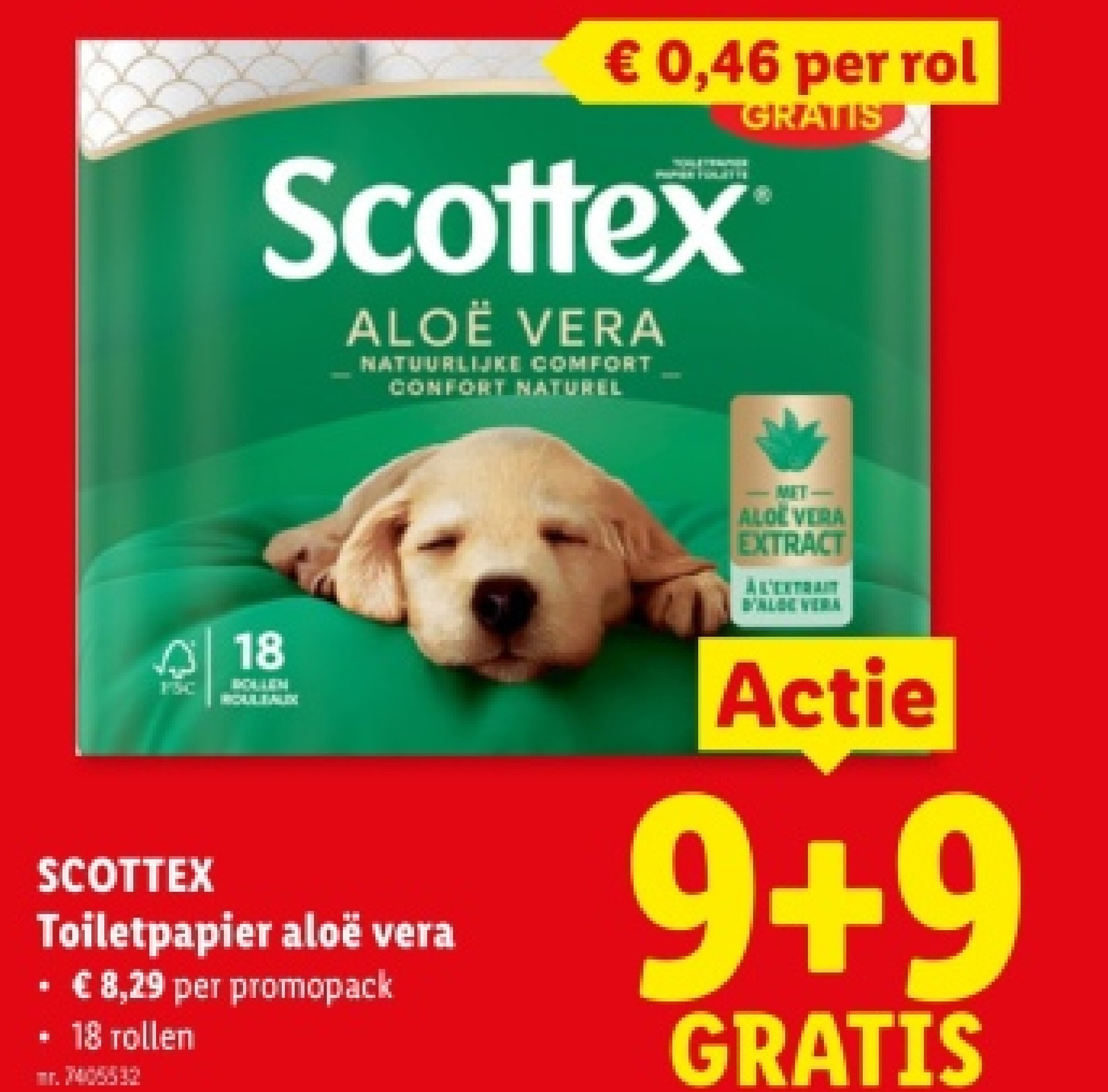 Toiletpapier aloë vera