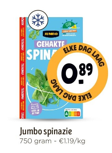 Jumbo spinazie