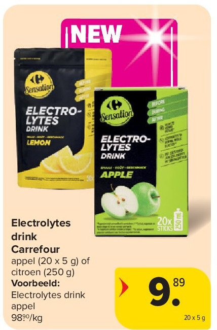 Electrolytes drink Carrefour