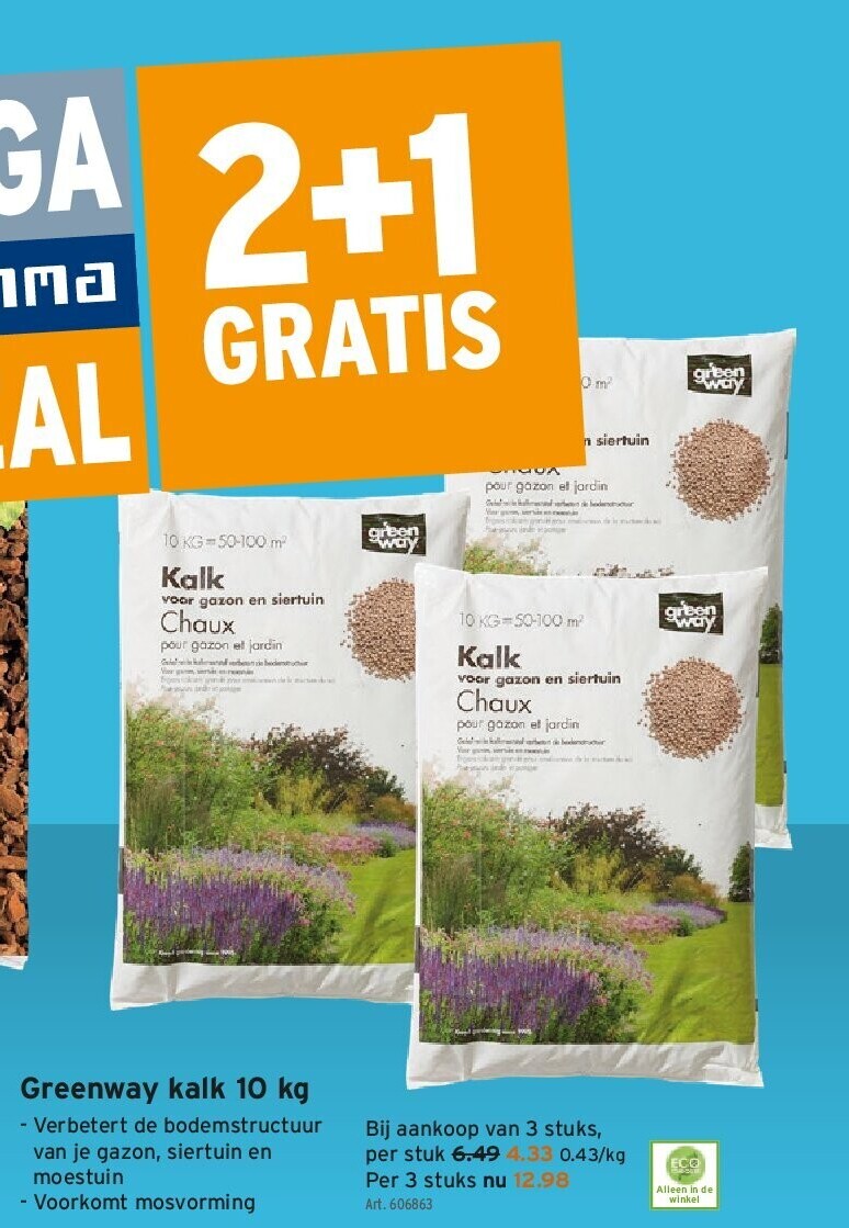 Greenway kalk 10 kg