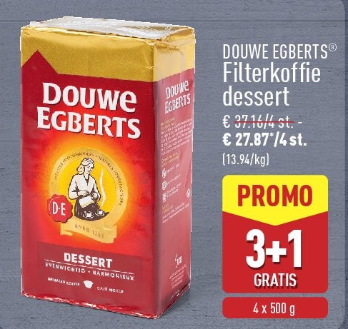 Filterkoffie dessert