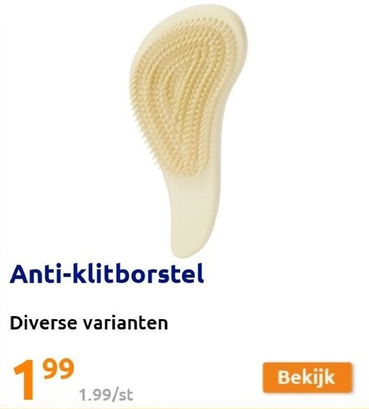 Anti-klitborstel