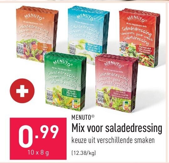 Mix voor saladedressing