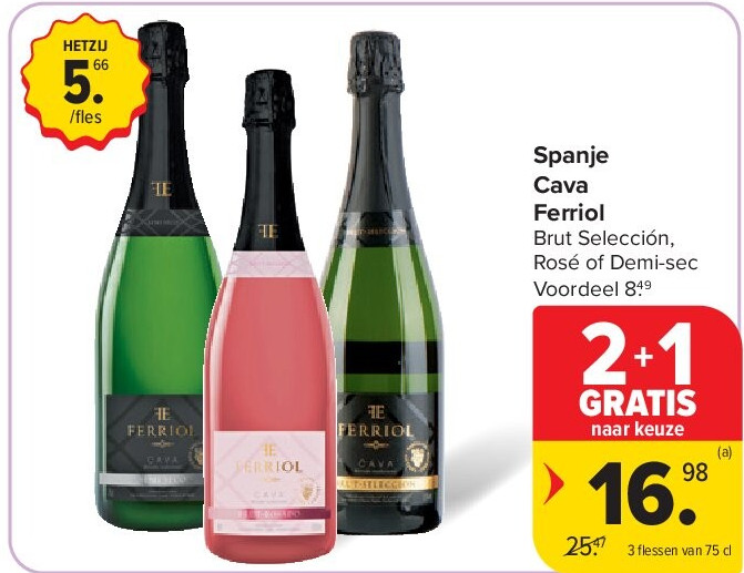 Spanje Cava Ferriol