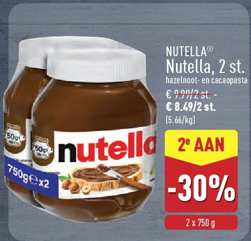 Nutella, 2st.