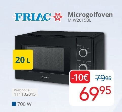 Microgolfoven MIW2015BL