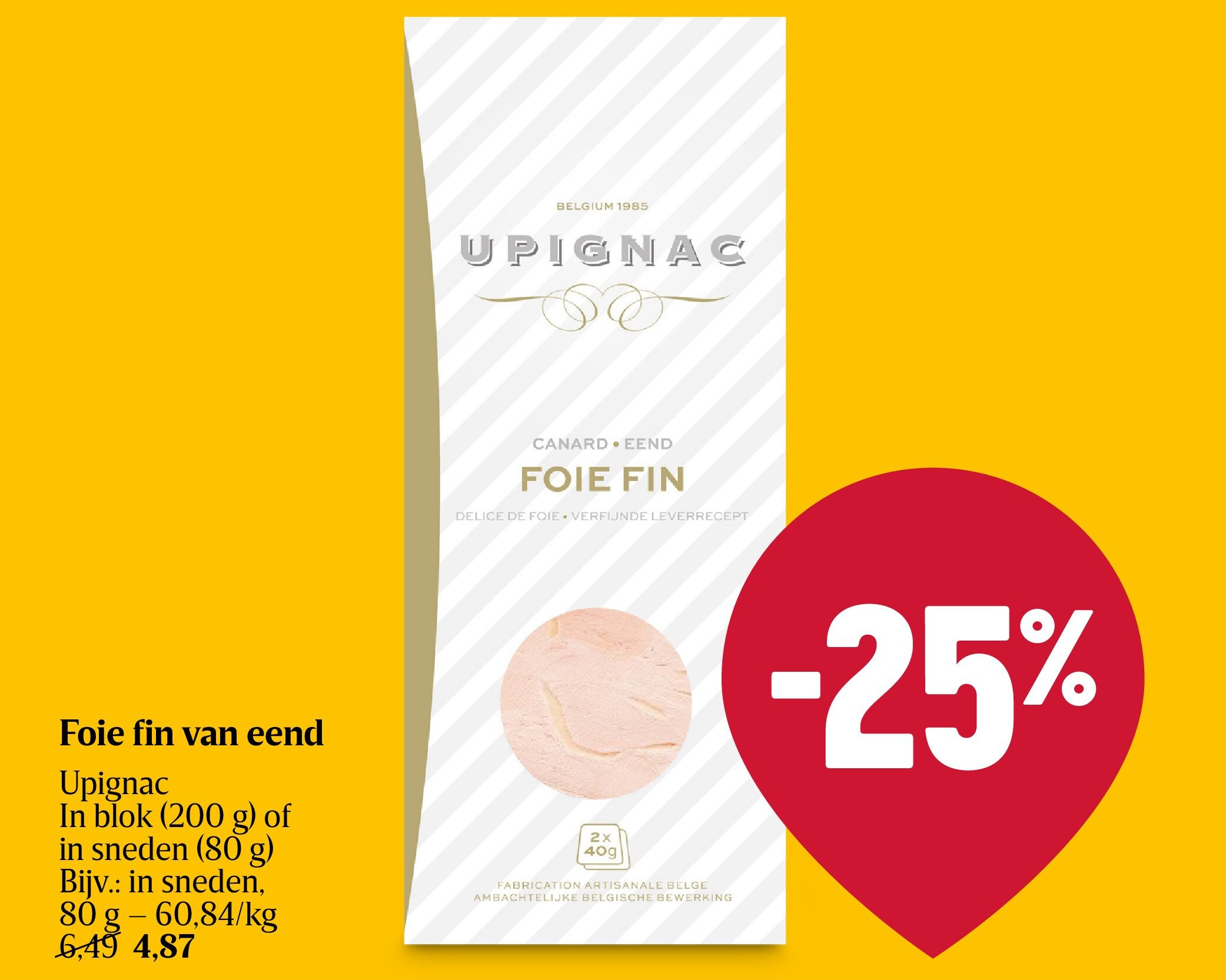 Foie fin van eend