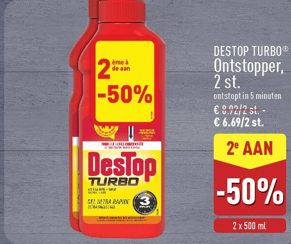 Ontstopper, 2st.