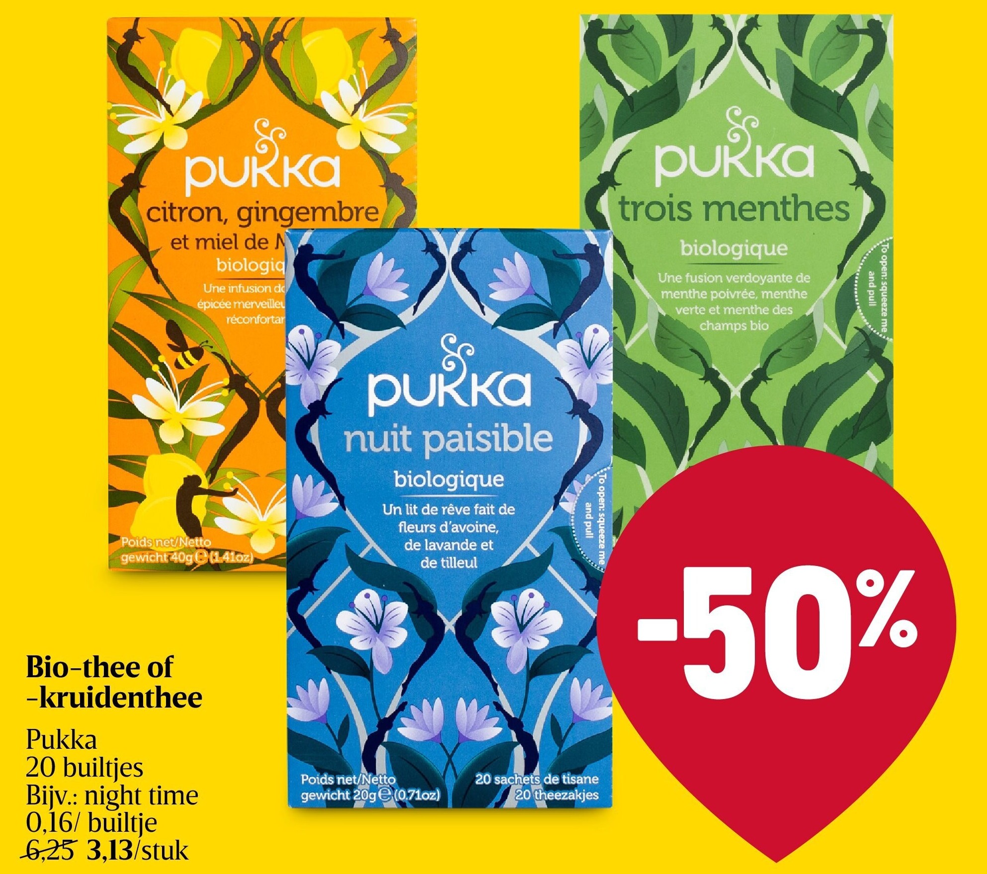 Bio-thee of -kruidenthee