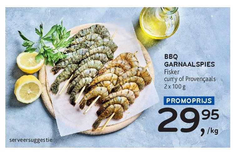 BBQ GARNAALSPIES
