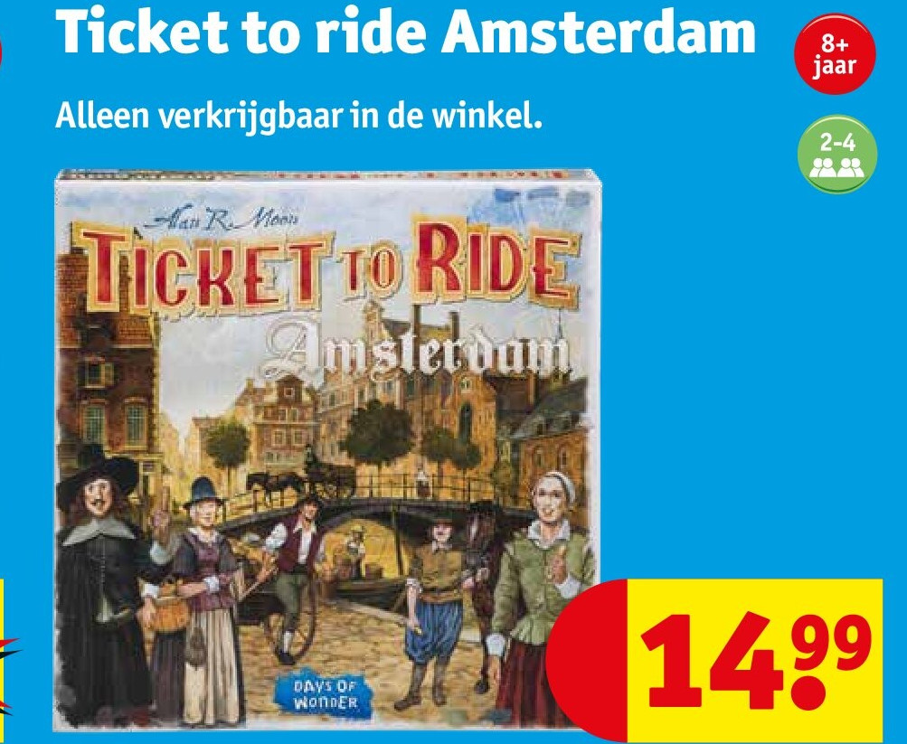Ticket to ride Amsterdam
