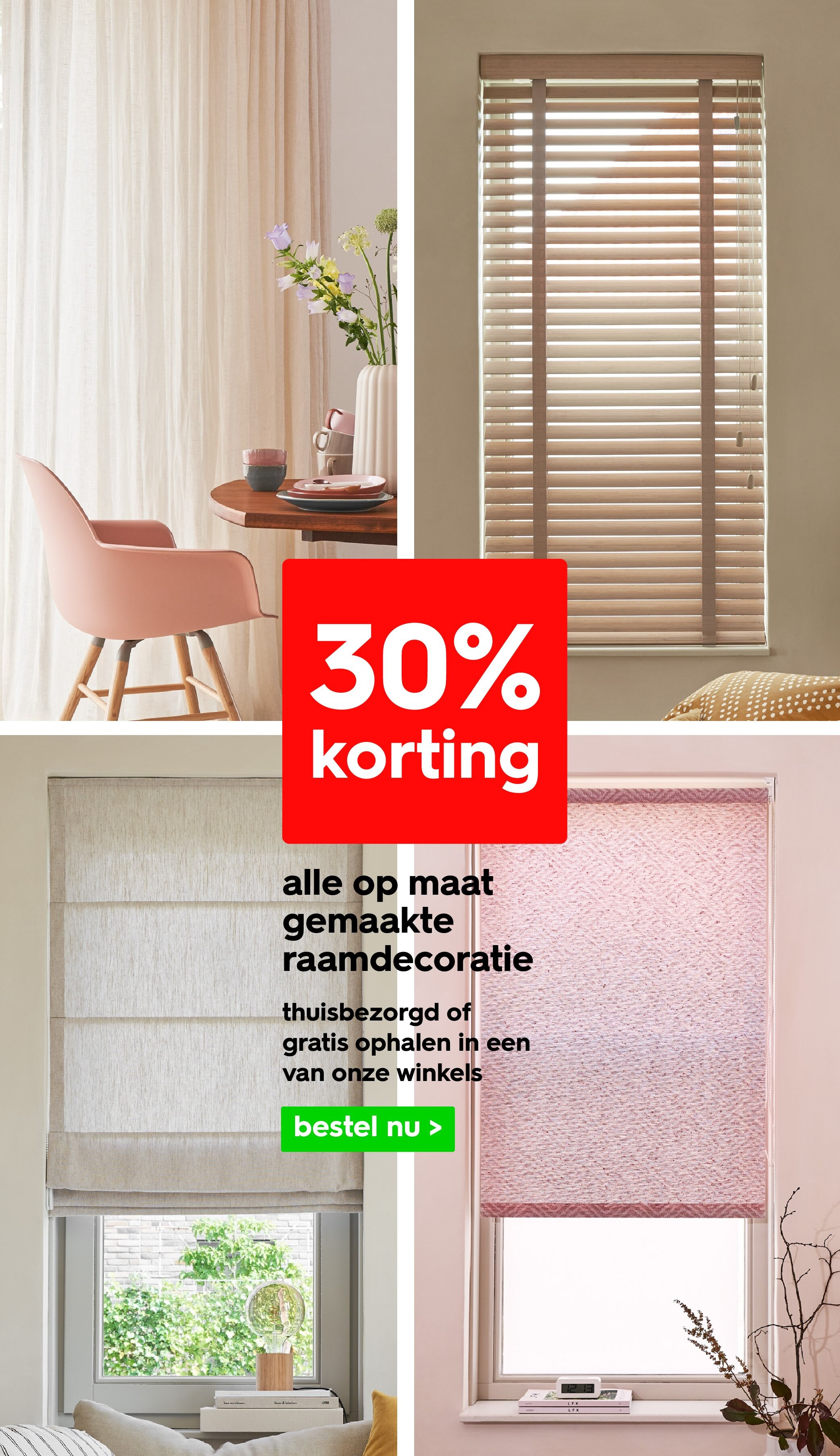 alle op maat gemaakte raamdecoratie