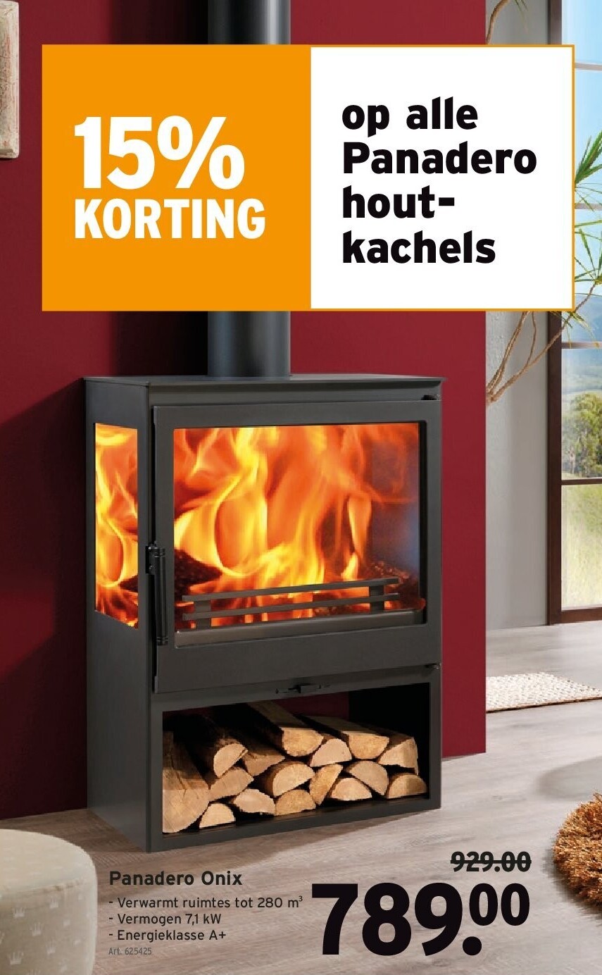 op alle Panadero hout kachels