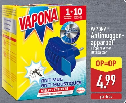 Antimuggen- apparaat