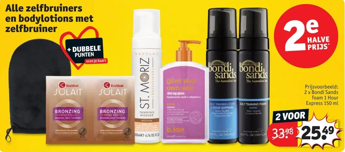 Alle zelfbruiners en bodylotions met zelfbruiner