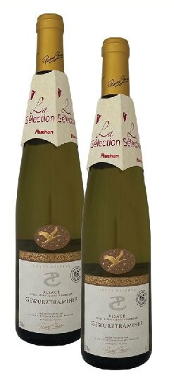 Alsace AOP HVE Gewurztraminer demi-sec, Sylvaner sec, Pinot blanc sec, Pinot noir, Pinot gris demi-sec ou Riesling sec Pierre Chanau 75 cl