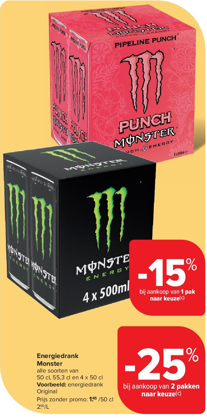 Energiedrank Monster