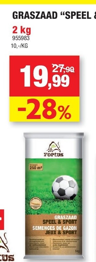 GRASZAAD “SPEEL & SPORT” 2 kg