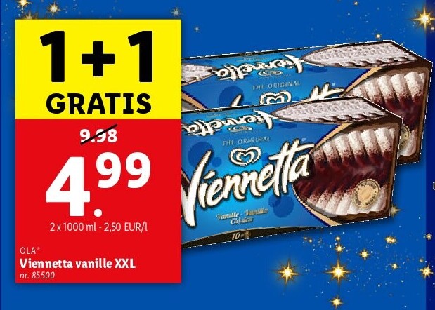 Viennetta vanille XXL