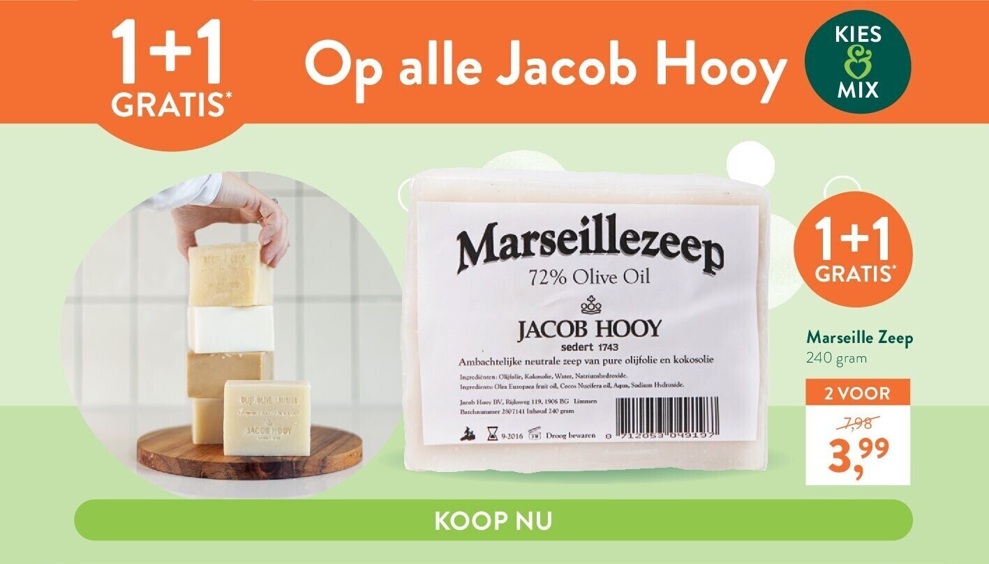 Marseille Zeep 240 gram