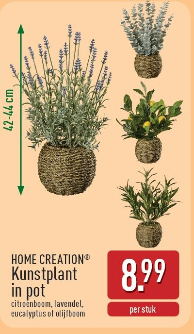 Kunstplant in pot