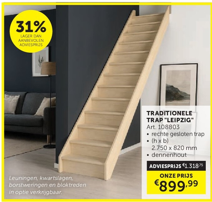 TRADITIONELE TRAP "LEIPZIG"