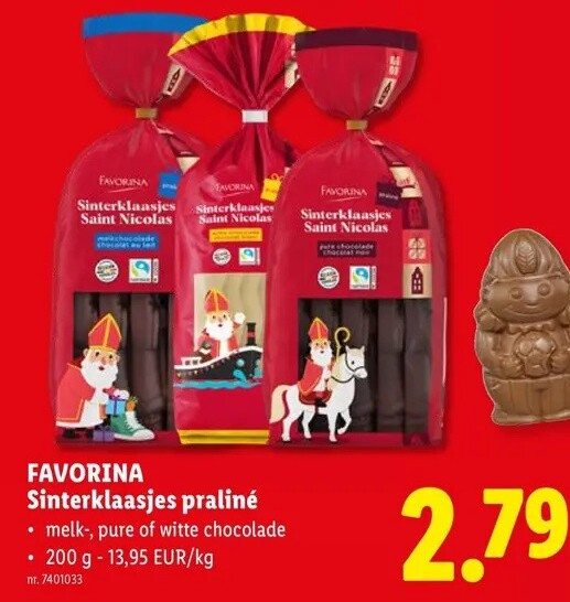 Sinterklaasjes praliné