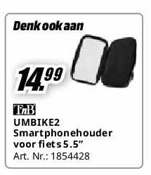 UMBIKE2 Smartphonehouder voor fiets 5.5”