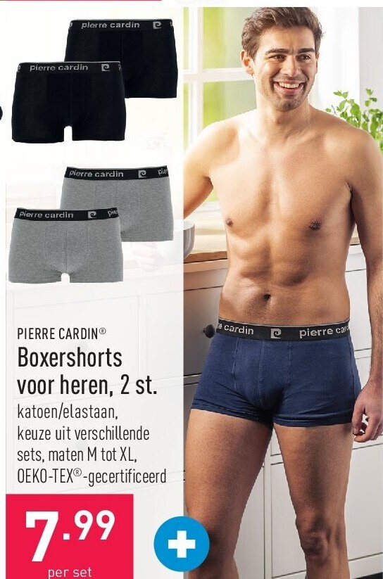 Boxershorts voor heren, 2 st.