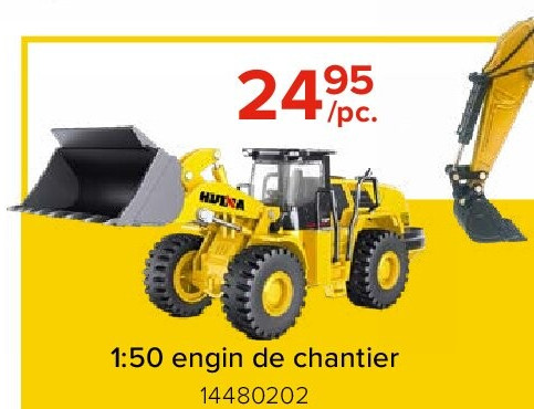1:50 engin de chantier