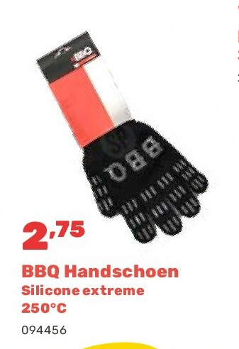 BBQ Handschoen Silicone extreme 250°C