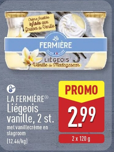Liégeois vanille, 2st.