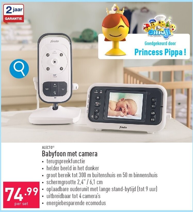 Babyfoon met camera