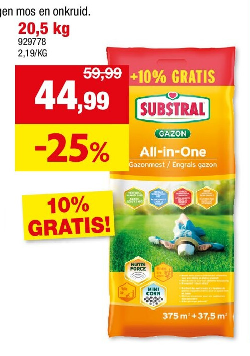 GAZONMEST “ALL-IN-ONE” 20,5 kg