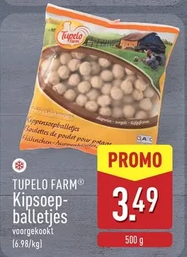 Kipsoep- balletjes