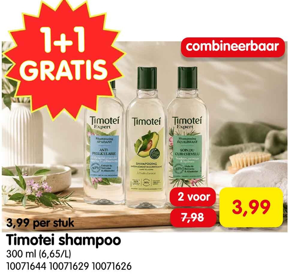 Timotei shampoo