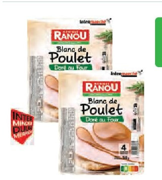 Monique Ranou Kippenwit in de oven - 160g