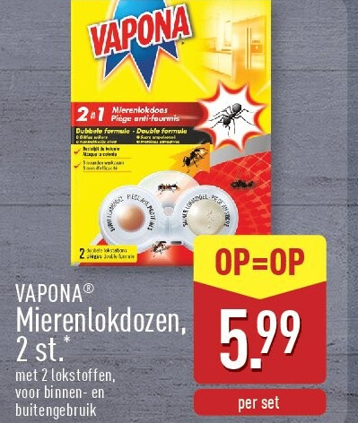 Mierenlokdozen, 2st.