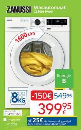 ZANUSSI Wasautomaat