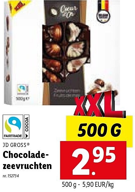 Chocoladezeevruchten