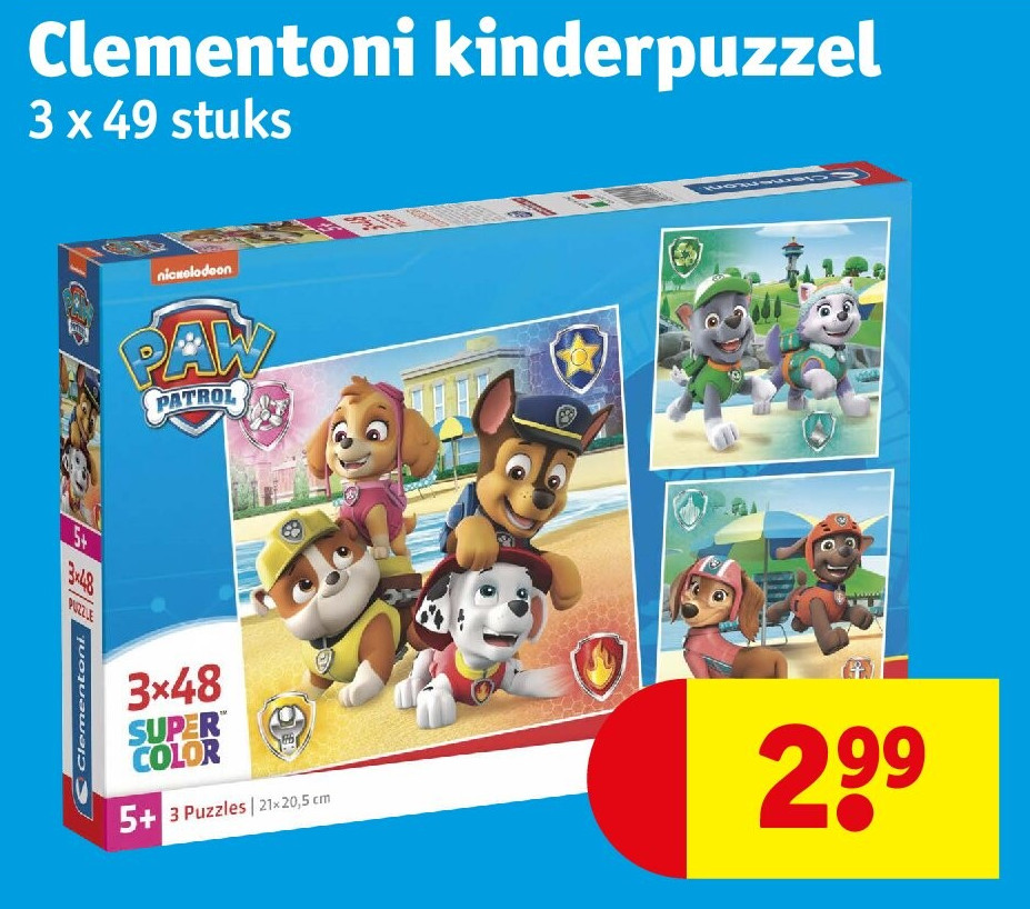 Clementoni kinderpuzzel