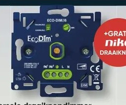16 universele draaiknopdimmer 2-draads Sokkel