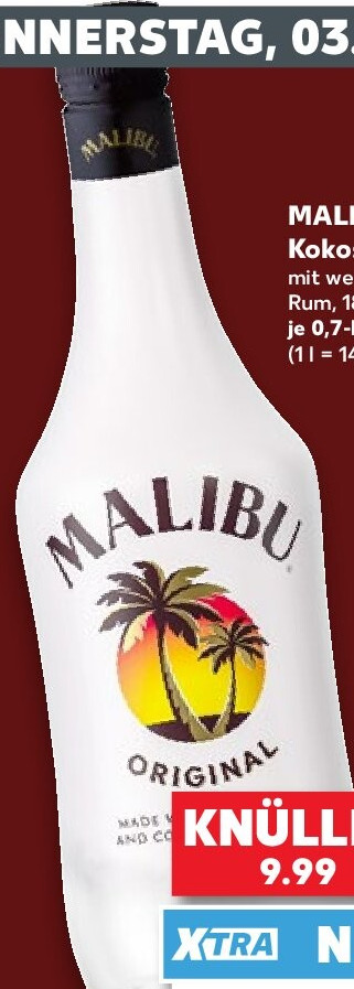 MALIBU Kokoslikör