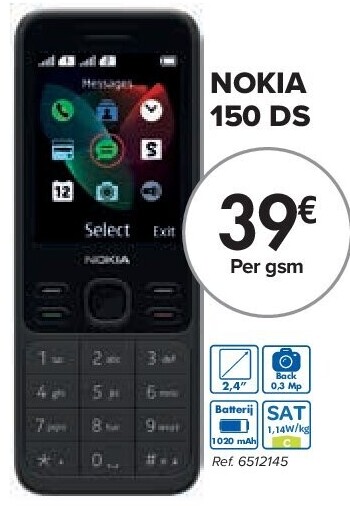 NOKIA 150 DS