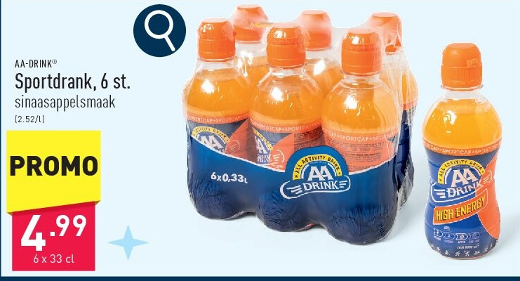 Sportdrank, 6 st.