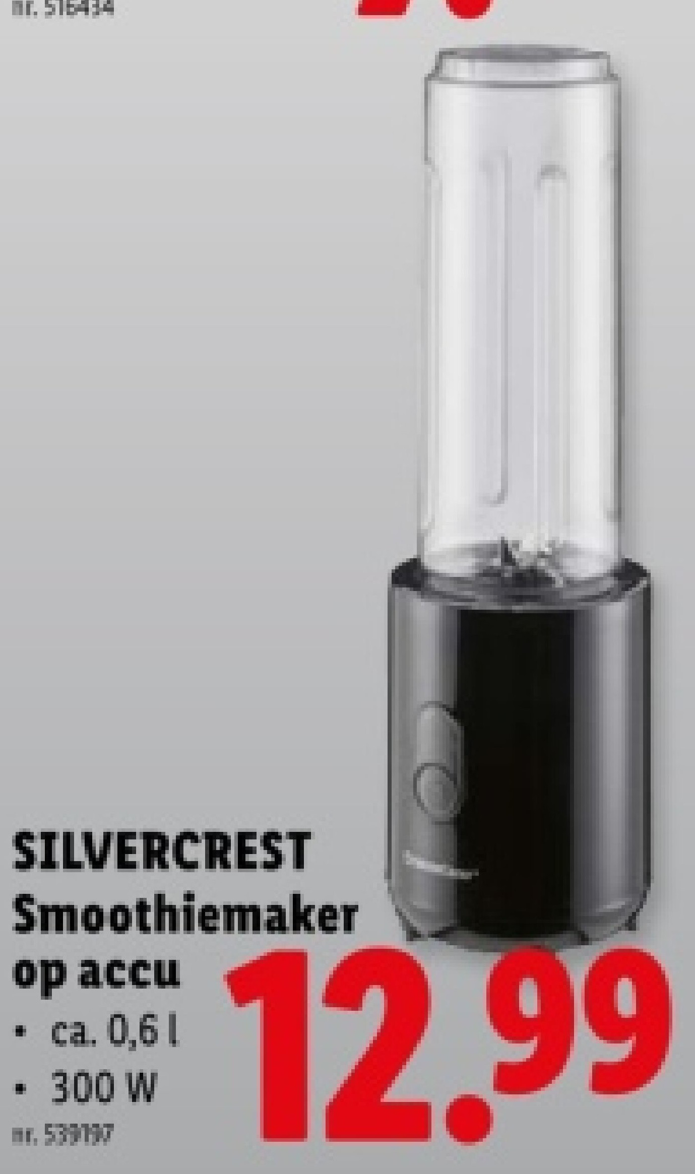 Smoothiemaker op accu