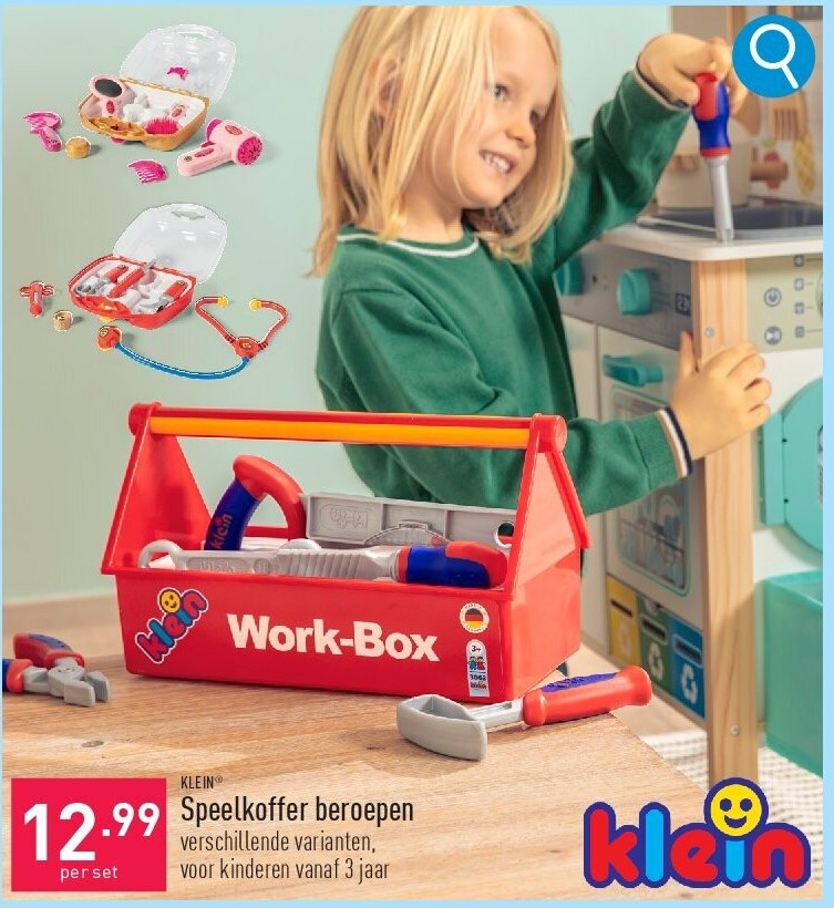 Speelkoffer beroepen