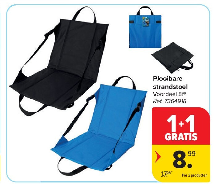 Plooibare strandstoel