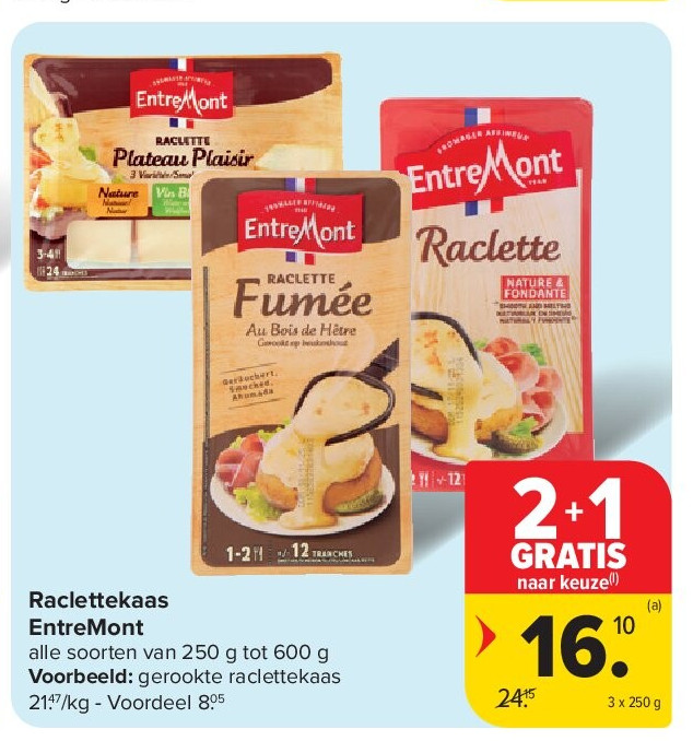 Raclettekaas EntreMont
