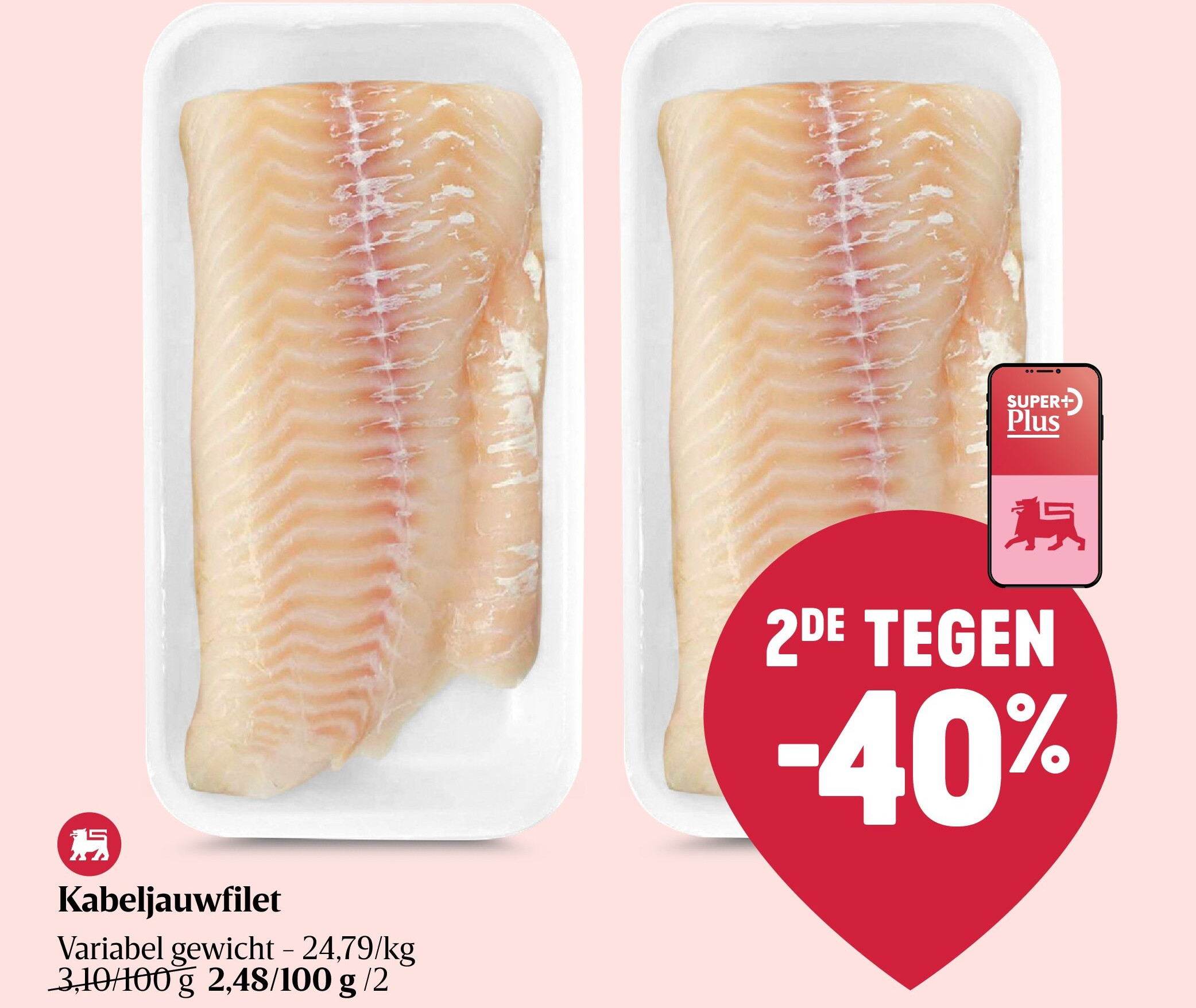 Kabeljauwfilet